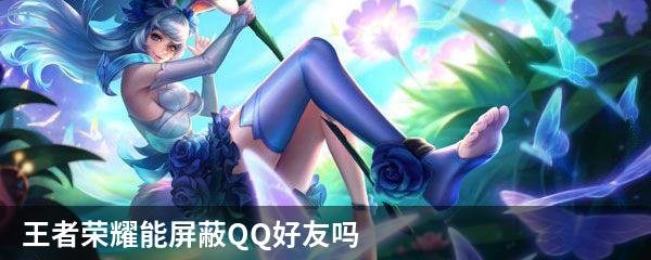 王者荣耀能屏蔽QQ好友吗