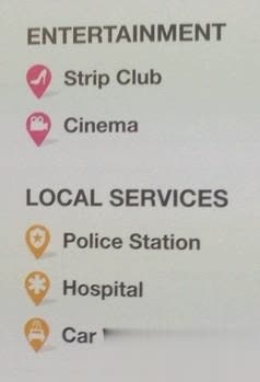 《GTA5》地图图标注解一览