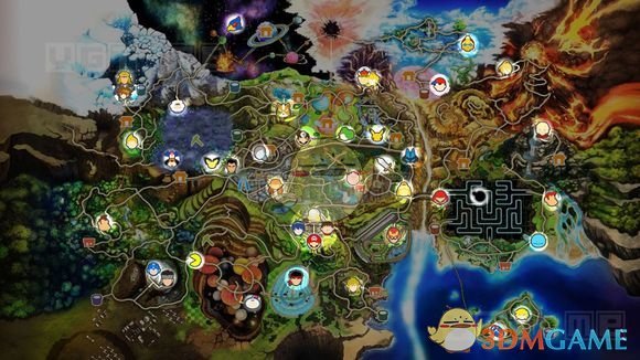 《任天堂全明星大乱斗》全斗士分布一览