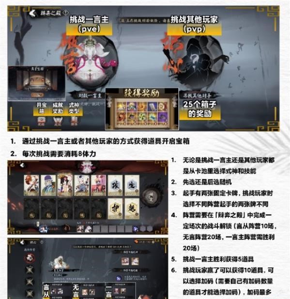 阴阳师辩弈之殿如何通关 辩弈之殿打法阵容详情