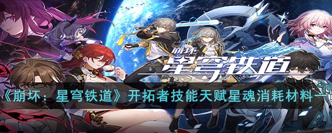崩坏：星穹铁道开拓者有哪些技能天赋 开拓者养成材料详情