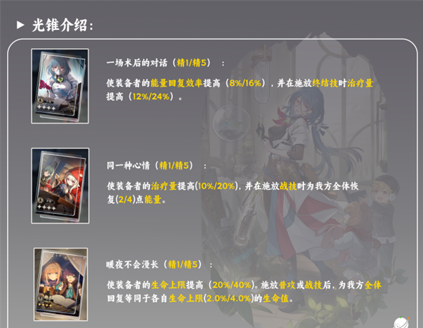崩坏星穹铁道娜塔莎适合装备什么光锥 娜塔莎光锥选择推荐