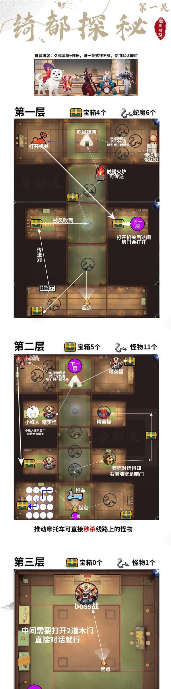 阴阳师绮都探秘关卡玩法技巧 通关玩法技巧解答