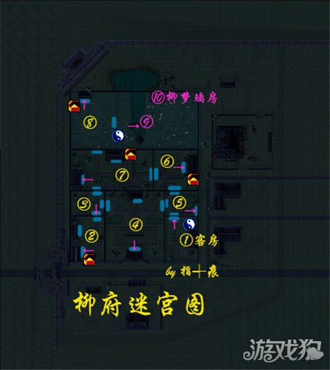 仙剑4迷宫地图路线详细介绍