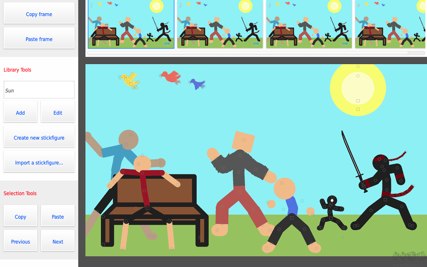 火柴人动画(图像制作)