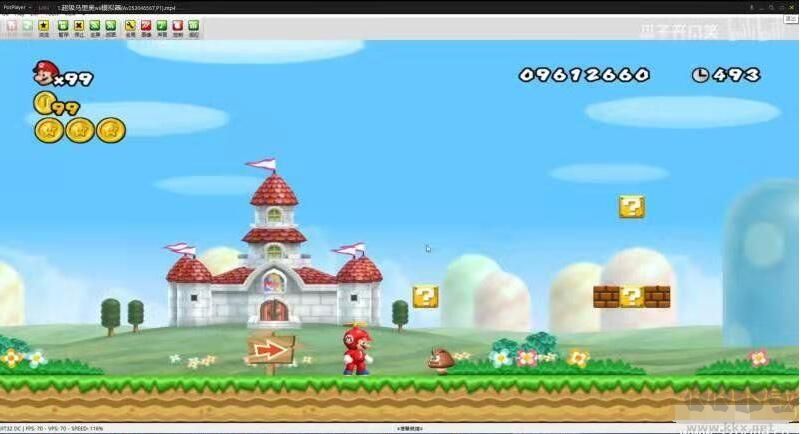 新超级马里奥兄弟Wii+模拟器