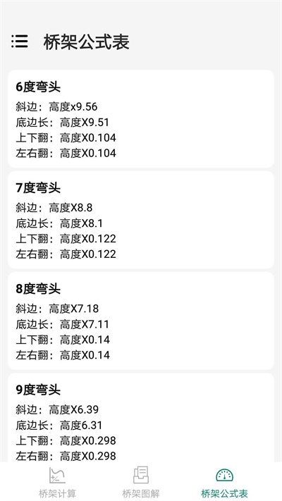桥架计算器APP