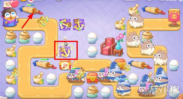 保卫萝卜4白萝卜传奇第20关攻略，BOSS法海兔震撼登场