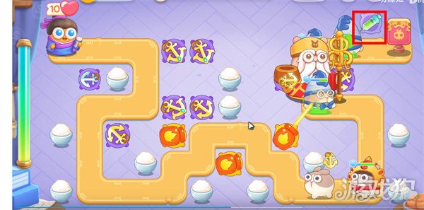 保卫萝卜4白萝卜传奇第20关攻略，BOSS法海兔震撼登场