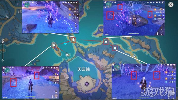 原神鸣草高效采集路线15分钟获取134个