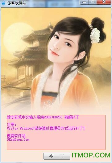 数字五笔中文输入系统2009