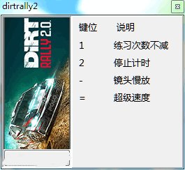 尘埃拉力赛2.0四项修改器(DiRT Rally 2.0)