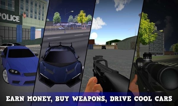 警察和强盗模拟器最新版(Justice Rivals 3)