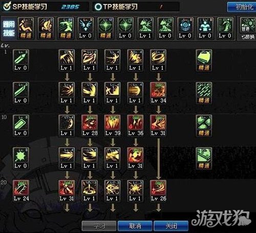 DNF黑暗武士技能加点与刷图组合方式详细解析