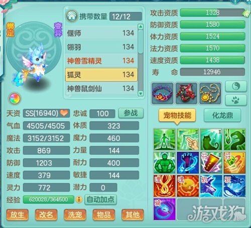 神武4电脑版129级宠物推荐睚眦卸力表现抢眼，值得关注！