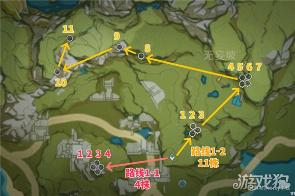 原神琉璃袋236个采集点位全攻略