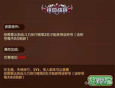 萝莉有杀气称号系统玩法全指导
