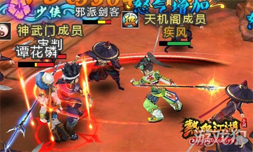 热血江湖手游自由PK，正邪大战再燃江湖