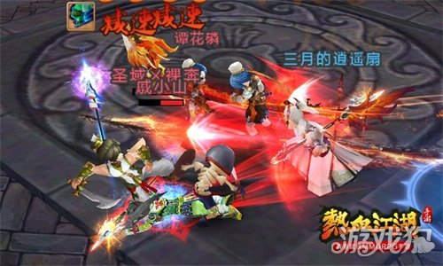 热血江湖手游自由PK，正邪大战再燃江湖