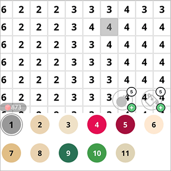 像素涂色填色书