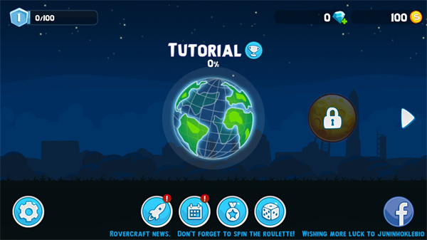 太空全地形车冒险(RoverCraft)