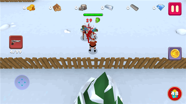 两个家伙和僵尸3D