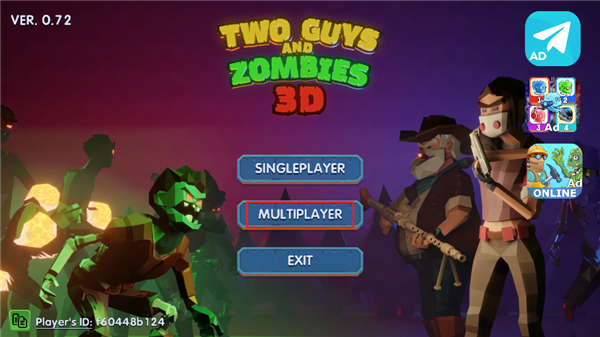 两个家伙和僵尸3D