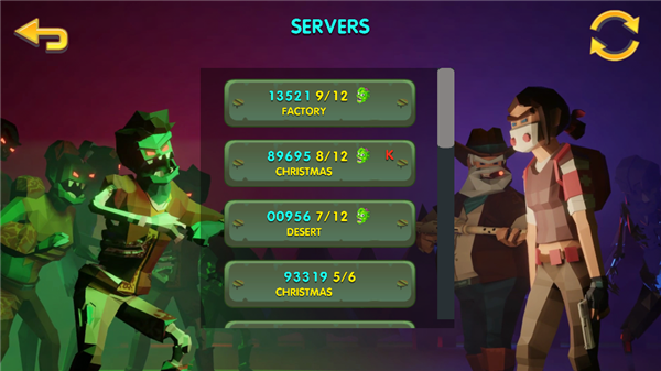 两个家伙和僵尸3D