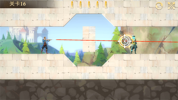 子弹射击金银岛之谜