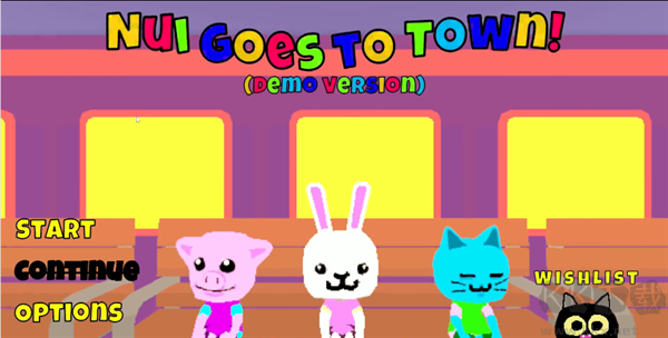 恐怖动森努伊进城了