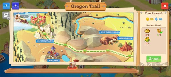 俄勒冈之旅繁荣小镇