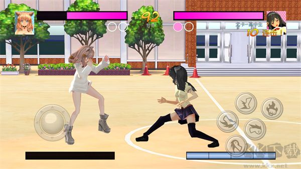 高中女生大决战