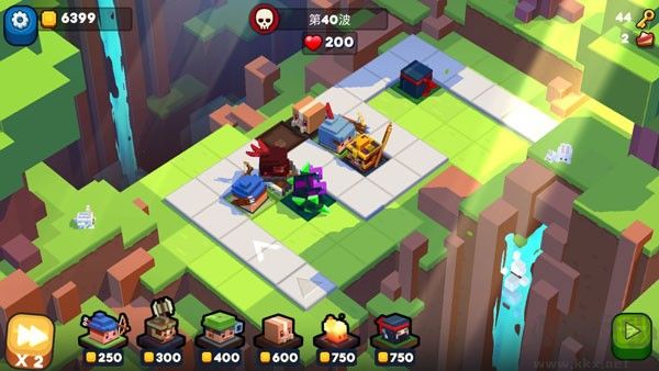 方块塔防