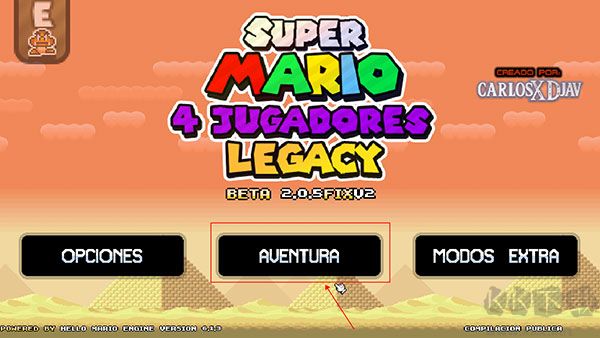 超级马里奥制造(Super Mario 4 Jugadores)