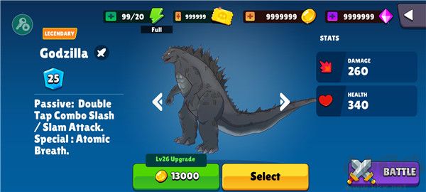 哥斯拉vs金刚联盟(Kaiju Brawl)