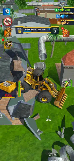 推土机拆除模拟器