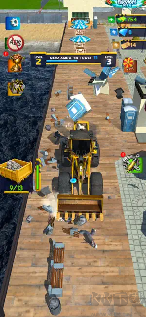 推土机拆除模拟器