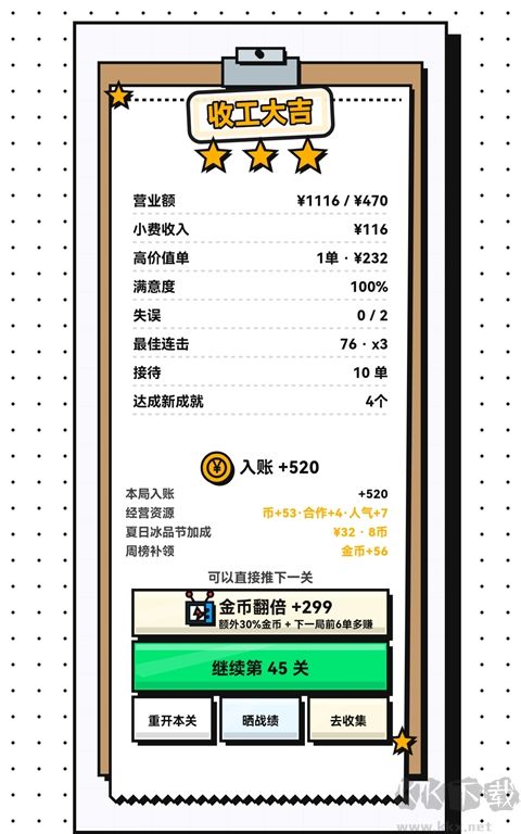 收银员冲冲冲