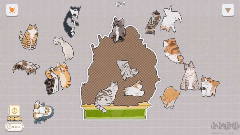 挤在一起的猫猫免广告版