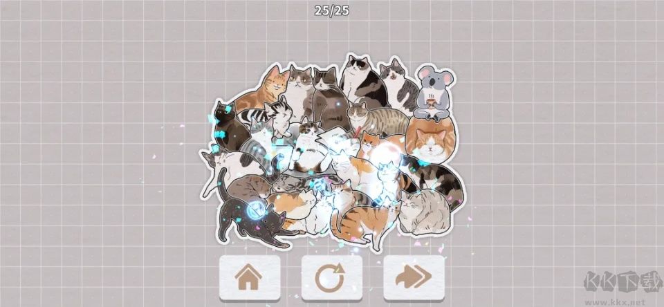 挤在一起的猫猫免广告版