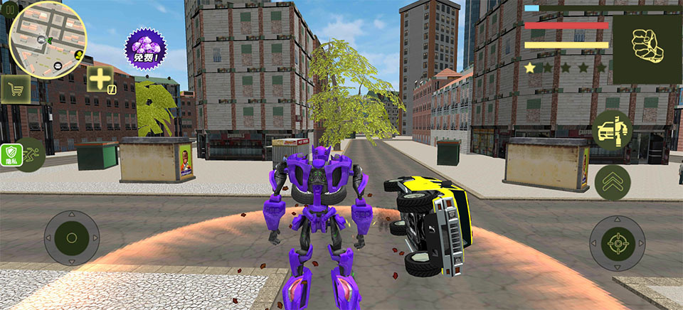 城市英雄机甲救援