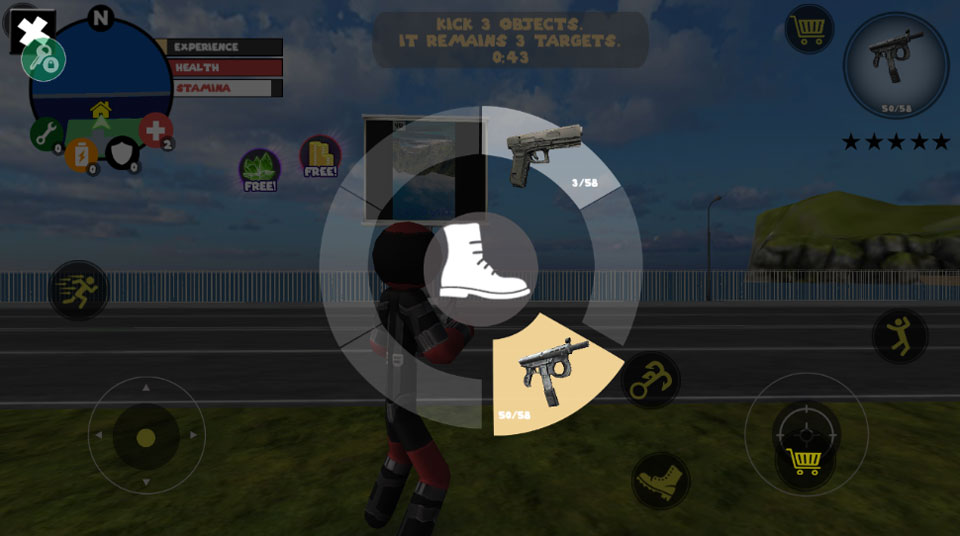 火柴人绳索英雄