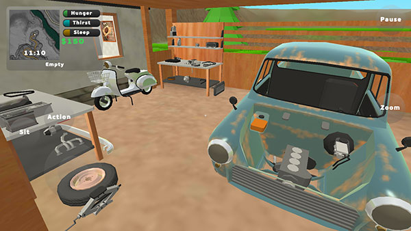 汽车维修工模拟器