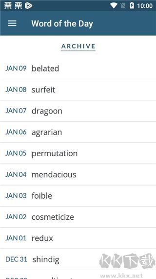 Merriam-Webster Dictionary韦氏词典