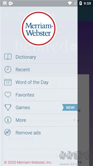 Merriam-Webster Dictionary韦氏词典