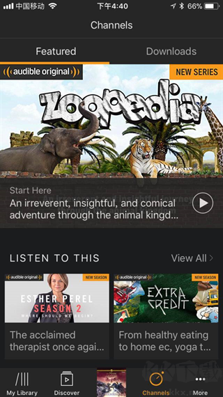 Audible亚马逊有声读物