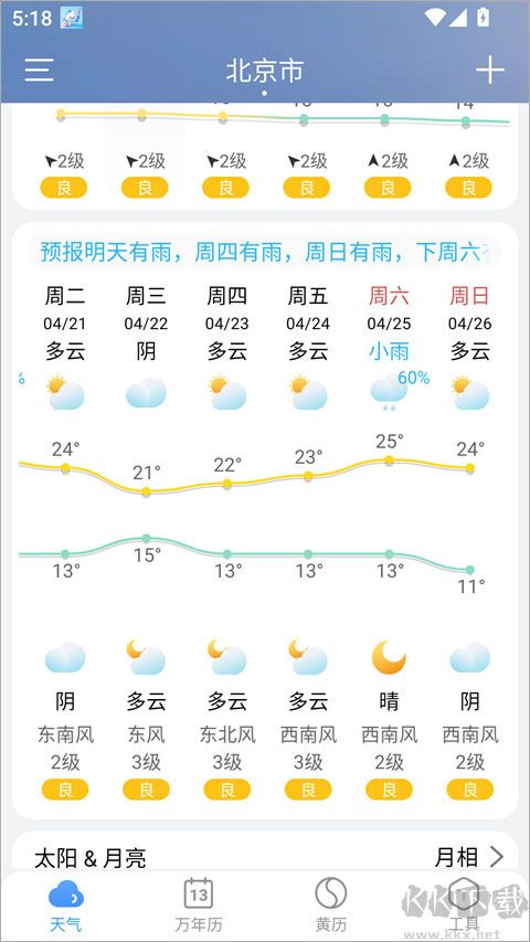 小云天气app最新版
