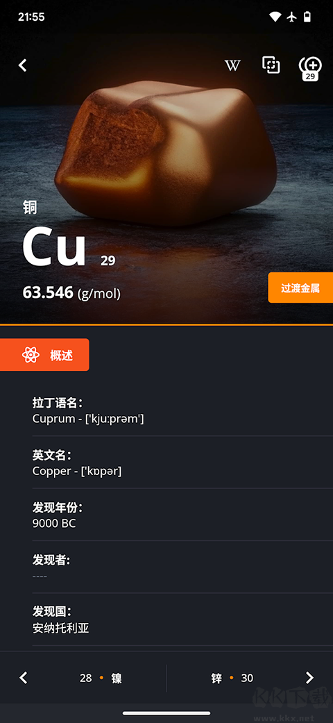 Periodic Tabl(元素周期表)