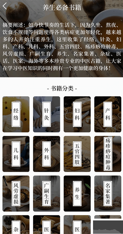 中医养生古籍