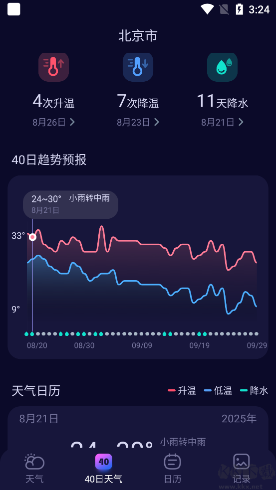 超准天气预报app无广告版